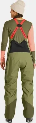 Ortovox 3L Deep Shell Bib Hose lang wild herbs (Damen)