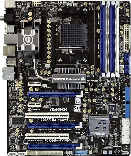 ASRock 990FX Extreme4 (AMD AM3+)