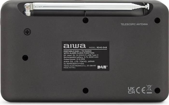 Aiwa RD-40 DAB schwarz