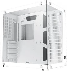 Xigmatek Aquarius Plus Arctic, weiß, Glasfenster