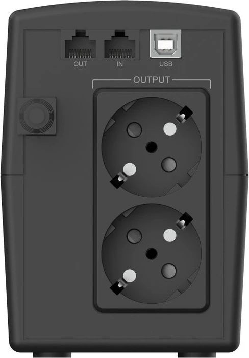 Conceptronic ZEUS07ES USV, 1000VA, USV Schuko, Schuko, USB