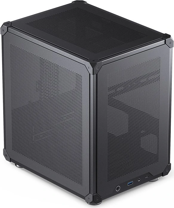Jonsbo C6 Black, schwarz