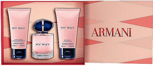 Giorgio Armani My Way EdP 50ml + Body Lotion 50ml + Duschgel 50ml Duftset