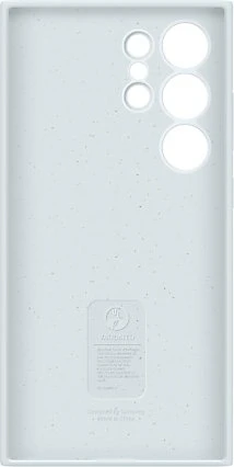 Samsung Silicone Case für Galaxy S24 Ultra weiß