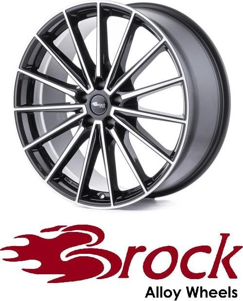 Brock B43 9.0x20 5/114.3 ET34 (verschiedene Farben)