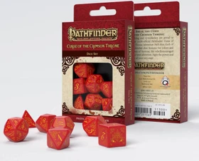 Q-Workshop Würfelset Pathfinder - Curse of the Crimson Throne