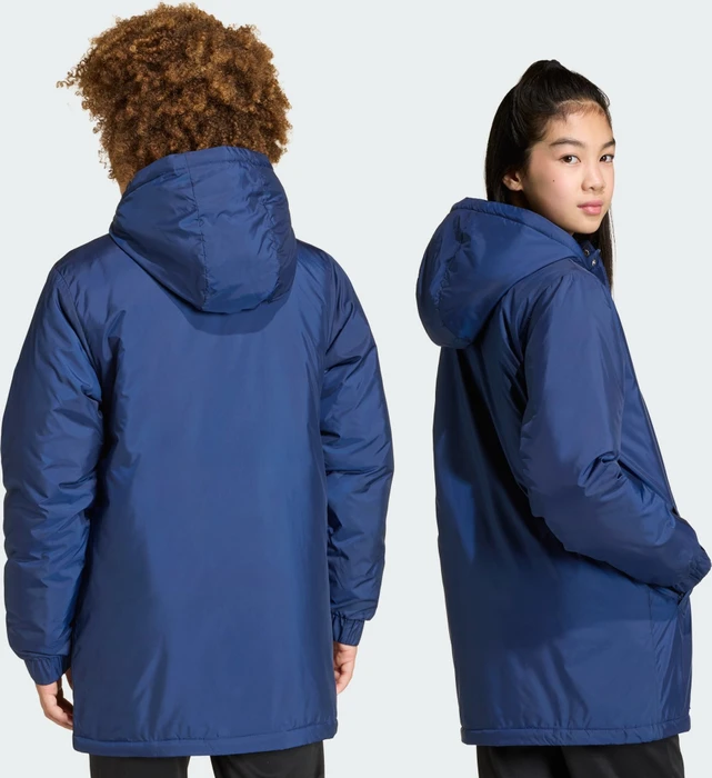 adidas Entrada 26 Stadium Jacke team navy blue 2/white (Junior) (JZ6667) – Bild 2 von 8