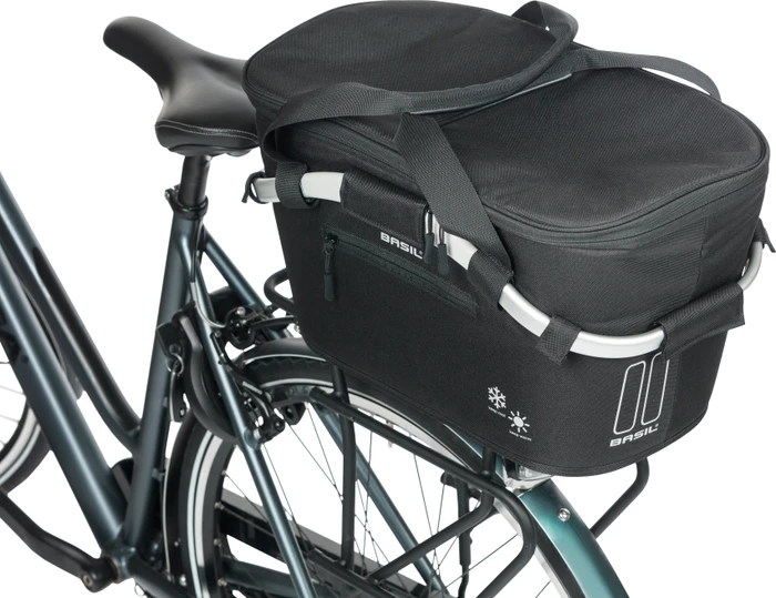 Basil Classic Carry All Iso MIK Fahrradkorb schwarz