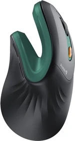 ProtoArc EM11 NL, Vertikale Maus, schwarz/grün, Rechtshänder, USB/Bluetooth