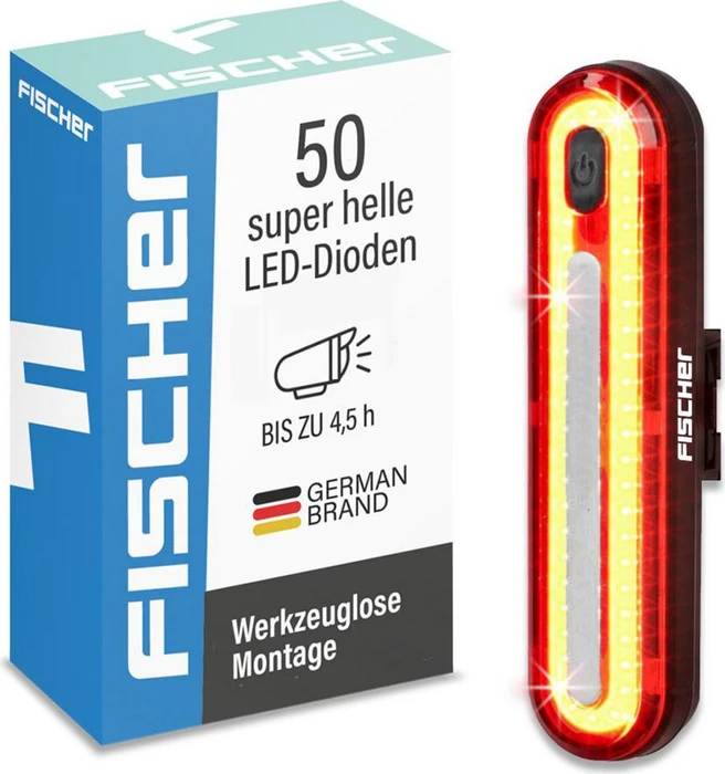 Fischer Batterie LED Rücklicht