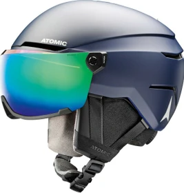 Atomic Savor Visor Stereo Helm dark blue (Modell 2019/2020)