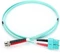 Digitus LWL Duplex Kabel, OM3, 2x ST Stecker/2x SC Stecker, 1m, türkis Vorschaubild