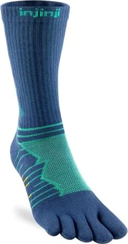 Injinji Ultra Run Crew Laufsocken blau