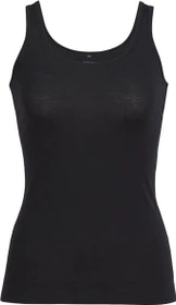 Icebreaker Siren Tank Funktionsshirt ärmellos schwarz (Damen)