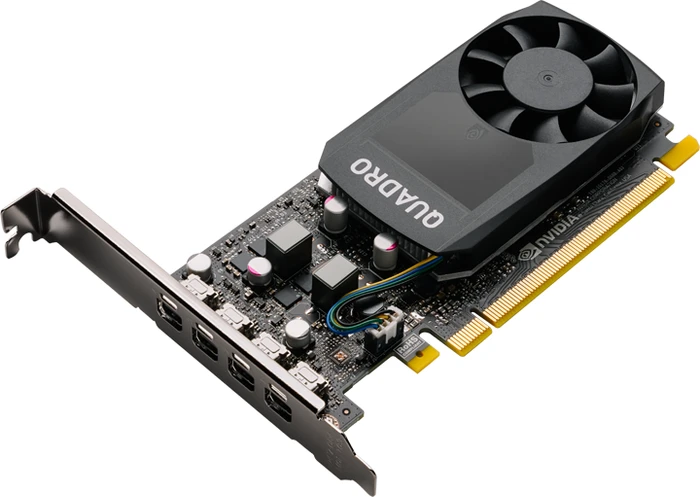 PNY Quadro P620 V2, 2GB GDDR5, 4x mDP