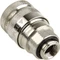 Koolance QD3 No-Spill Schnellverschluss gerade female auf G1/4", silber Vorschaubild