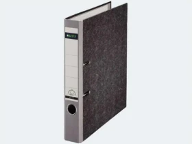 Leitz Qualitäts Ordner 2-Ring 180° CO2 neutral, 50mm, A4, grau