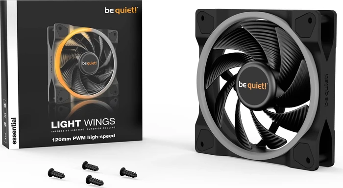 be quiet! Light Wings PWM High-Speed, 120mm