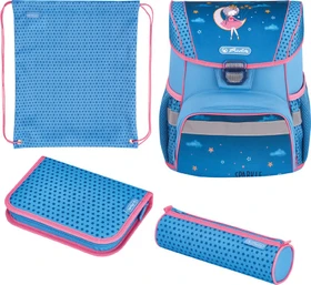 Herlitz Loop Plus Moon Lady Schultaschen-Set, 4-tlg.