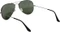 Ray-Ban RB3025 Aviator Classic 58mm gunmetal/green classic Vorschaubild