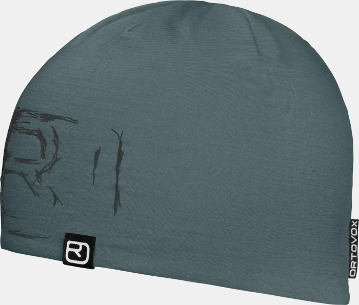 Ortovox 120 Tec Logo Beanie dark arctic grey
