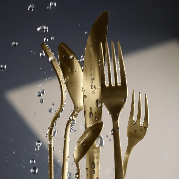 WMF Boston Besteck-Set champagne gold, 24-tlg.