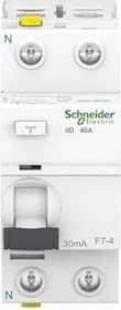 Schneider Electric Fehlerstrom-Schutzschalter iID 2P 40A 30mA Typ A