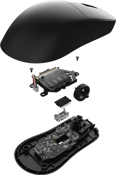 Endgame Gear OP1w 4k v2 Wireless Gaming Mouse schwarz, USB