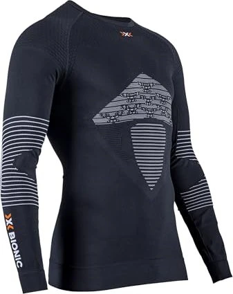 X-Bionic Energizer 4.0 Kompressionsshirt langarm opal black/arctic white (Herren)