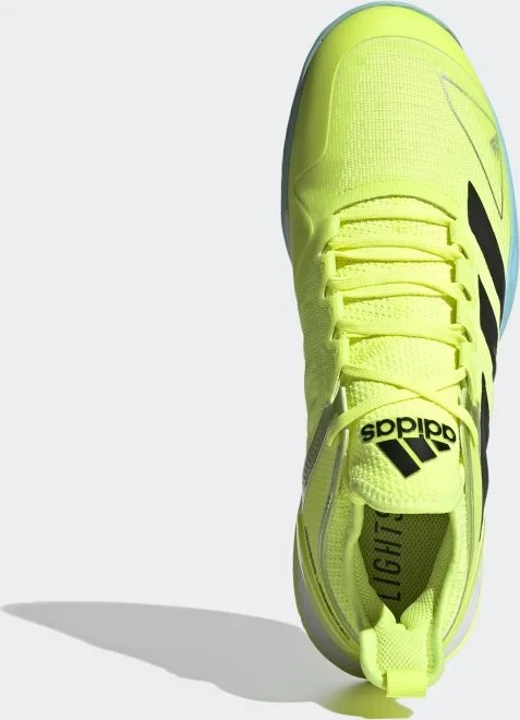adidas Adizero Ubersonic 4 solar yellow/core black/hazy sky (Herren)