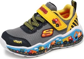 Skechers Play Scene schwarz/grau/gelb (Junior)