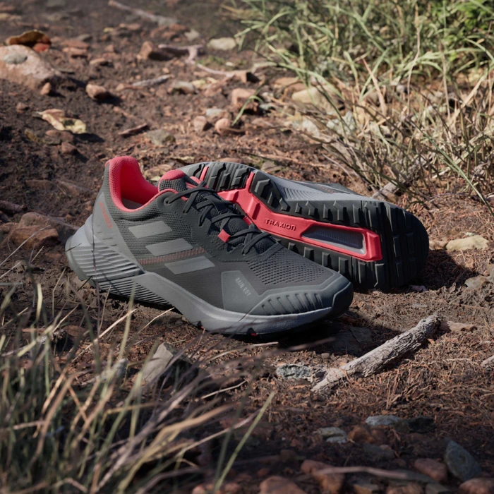 adidas Terrex Soulstride Rain.RDY core black/grey four/solar red (Herren)