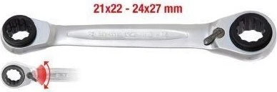 KS Tools GEARplus 4in1 Doppelringratschenschlüssel