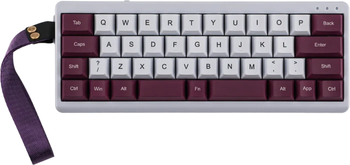 Epomaker TH40, Purple, LEDs RGB, Cherry Profil, hot-swap, Epomaker Flamingo, USB/Bluetooth, US