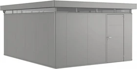 Biohort CasaNova 4x5 Gerätehaus Türanschlag rechts quarzgrau-metallic
