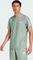 adidas Own the Run Laufshirt kurzarm silver green (Herren) Vorschaubild