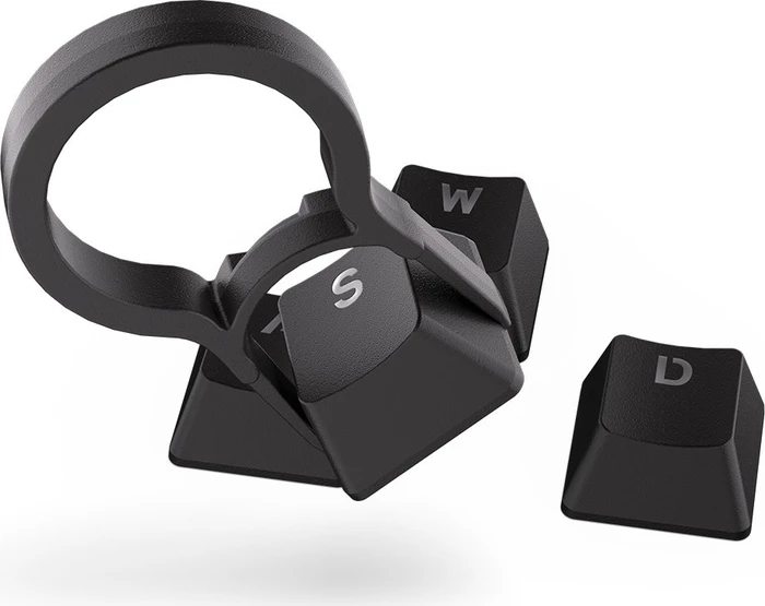 Endorfy PBT Keycaps, Kunststoff (PBT) Double-Shot, schwarz, 124 Tasten, ANSI-US