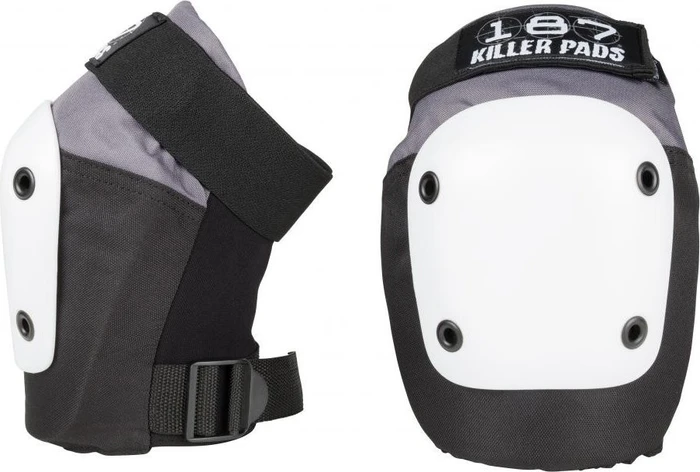 187 Killer Pads Fly Knieschützer grau/schwarz/weiß