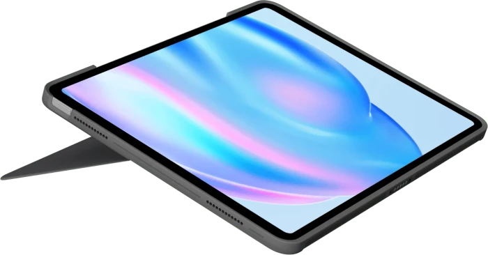 Logitech Combo Touch für iPad Air 6 13", grau, DE