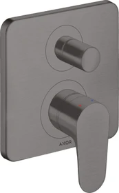 Hansgrohe Axor Citterio M Wannenmischerarmatur mit Sicherung brushed black chrome