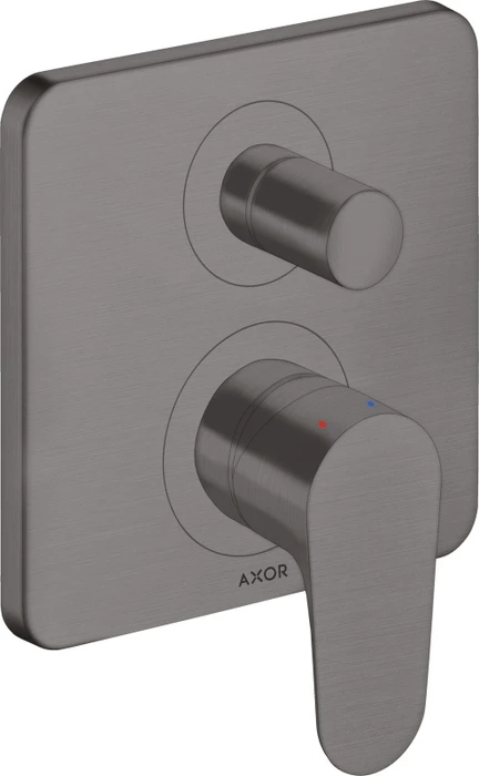 Hansgrohe Axor Citterio M Wannenmischerarmatur mit Sicherung brushed black chrome