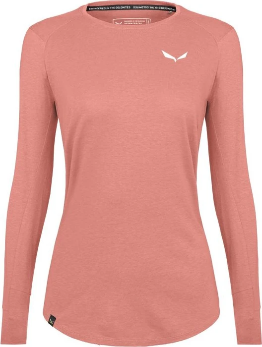 Salewa Lavaredo Hemp Funktionsshirt langarm lantana pink (Damen)