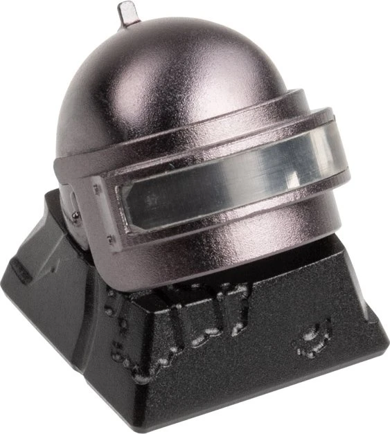 Zomoplus Keycap PUBG LVL.3 Helm, Aluminium, schwarz/grau, 1 Taste