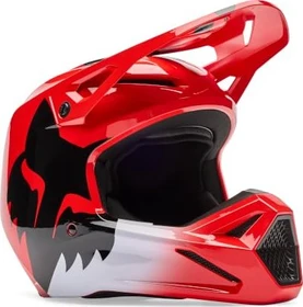 Fox Racing V1 Shield schwarz/weiß/rot