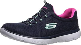 Skechers Summits navy/hot pink (Damen)