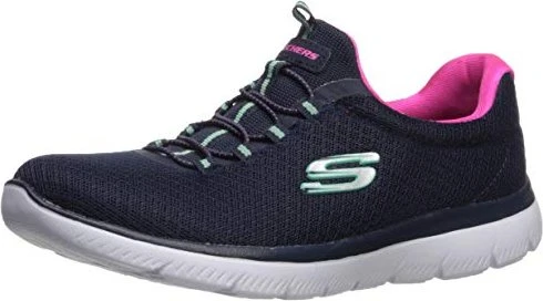 Skechers Summits navy/hot pink (Damen)