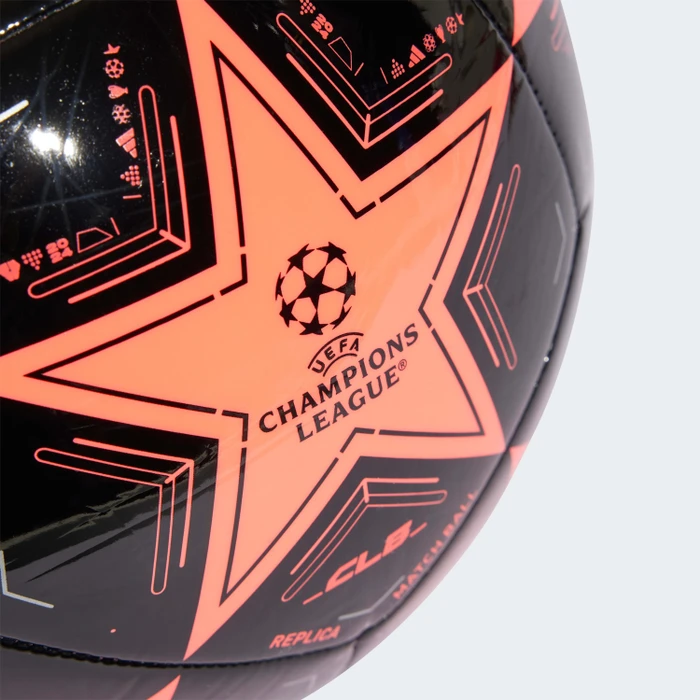 adidas UCL Club 24/25 Group Stage Fußball turbo/black/silver metallic