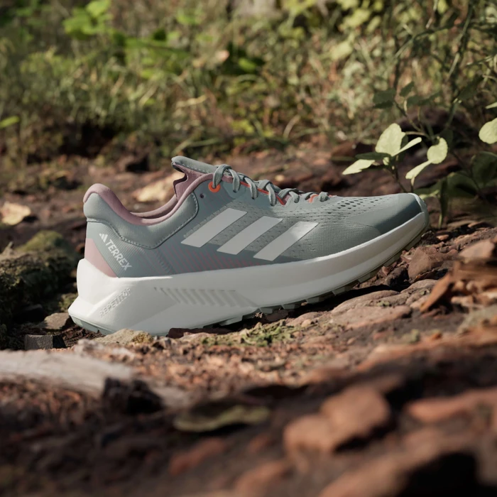 adidas Terrex Soulstride Flow linen green/off white/silver green (Damen)