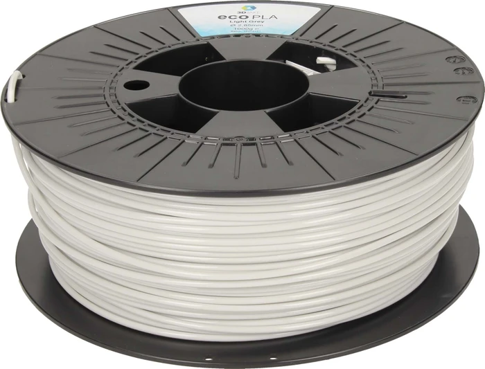 3DJake ecoPLA, hellgrau, Spule, 1.75mm, 2.30kg