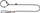 Trixie BE NORDIC Retrieverleine, L-XL, 1.7m, Sand (17255)